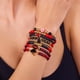 thumbnail image 3 of Pulseras Deportivas Apilables para El Día Del Juego para Mujeres y Hombres, Brazaletes con Dijes Deportivos, Pulseras para Fanáticos Del Fútbol, Accesorios para Mamás Futboleras, Regalos de Joyería,, 3 of 7