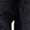 Black Grey Wave, variant on Men's Big & Tall Fleece Zip-front Hoodie Jacket