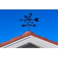 thumbnail image 5 of EZ Vane Hummingbirds Weathervane — Garden Mount, Wind Cups, Antique Copper Finish, Steel with Durable Triple Powder Coating, Handcrafted in USA, 5 of 10