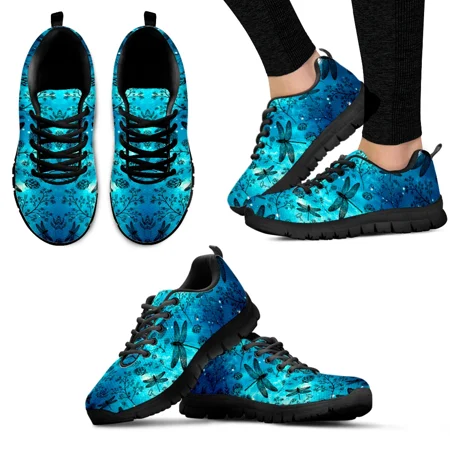 

Star Dragonfly Design Fashion Sneakers Floral Print Comfortable Women s Sneakers Insect Casual Sneakers Chaussure