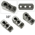 thumbnail image 4 of 3Pcs Set 10" HARD JAWS For Kitagawa B-210 1.5mm x 60° CNC Lathe Chuck Steel, 4 of 12