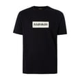 thumbnail image 5 of Napapijri Box Logo Relaxed T-Shirt, Black, 5 of 5