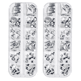 thumbnail image 1 of Flatback Nail Art Crystals, Rhinestones 3d Glass Gemstones, 1 of 5