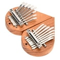 thumbnail image 1 of Mini Kalimba, 2 uds., 8 teclas, pulgar, portátil, Piano, dedo, Piano, Ultra sensible, 1 of 8