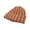 A, variant on Lightweight Striped Knitted Cap Breathable Nylon Blend Comfort Skiing Hat Cuff Photo Props