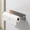 Gray, variant on Paper Towel Holder Magnetic No Drill Wall Mount - Kitchen Wrap Rack for Plastic Wrap and Foil - Countertop Organizer for Kitchen Towels and Cling Wrap - Space Saving Storage for Home, Office, RV