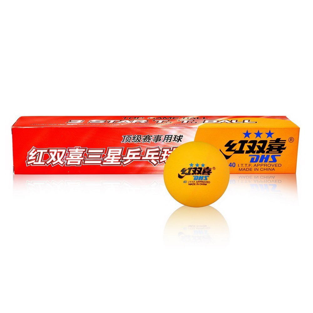 60x DHS 3 Star 40mm Table Tennis Ping Pong WHITE Balls 