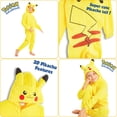 thumbnail image 4 of Pijama Onesies Pokémon Pikachu para niños de 7 a 8 años, amarillo, 4 of 7