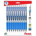 thumbnail image 1 of Bolígrafos de tinta de gel líquido Pentel Energel 0.7 mm RTX Blue x10, 1 of 8