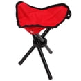 thumbnail image 4 of Camping Stool, Tripod  Multipurpose High Load Bearing Capacity With Lanyard For Travel For Camping Red, 4 of 8