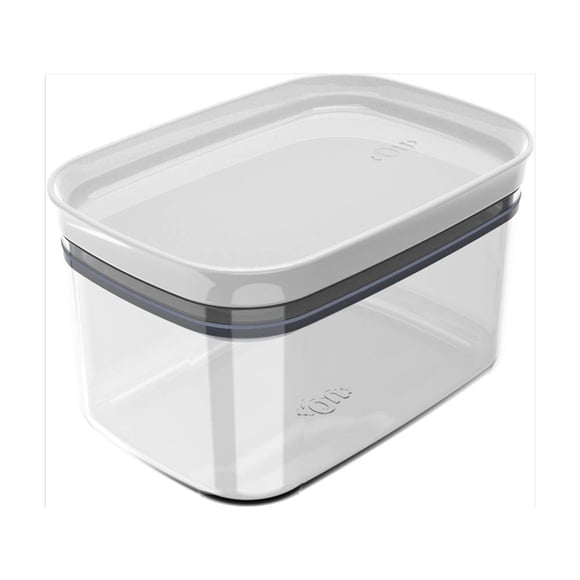 Contenedor Mainstays Organizador Hermético Block Rectangular 650 ml Transparente