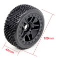 thumbnail image 4 of 4pcs 109mm Wheel Tyre 17mm Hex For 1/8 Arrma Traxxas Redcat Kyosho Afortunado Sencillez, 4 of 5