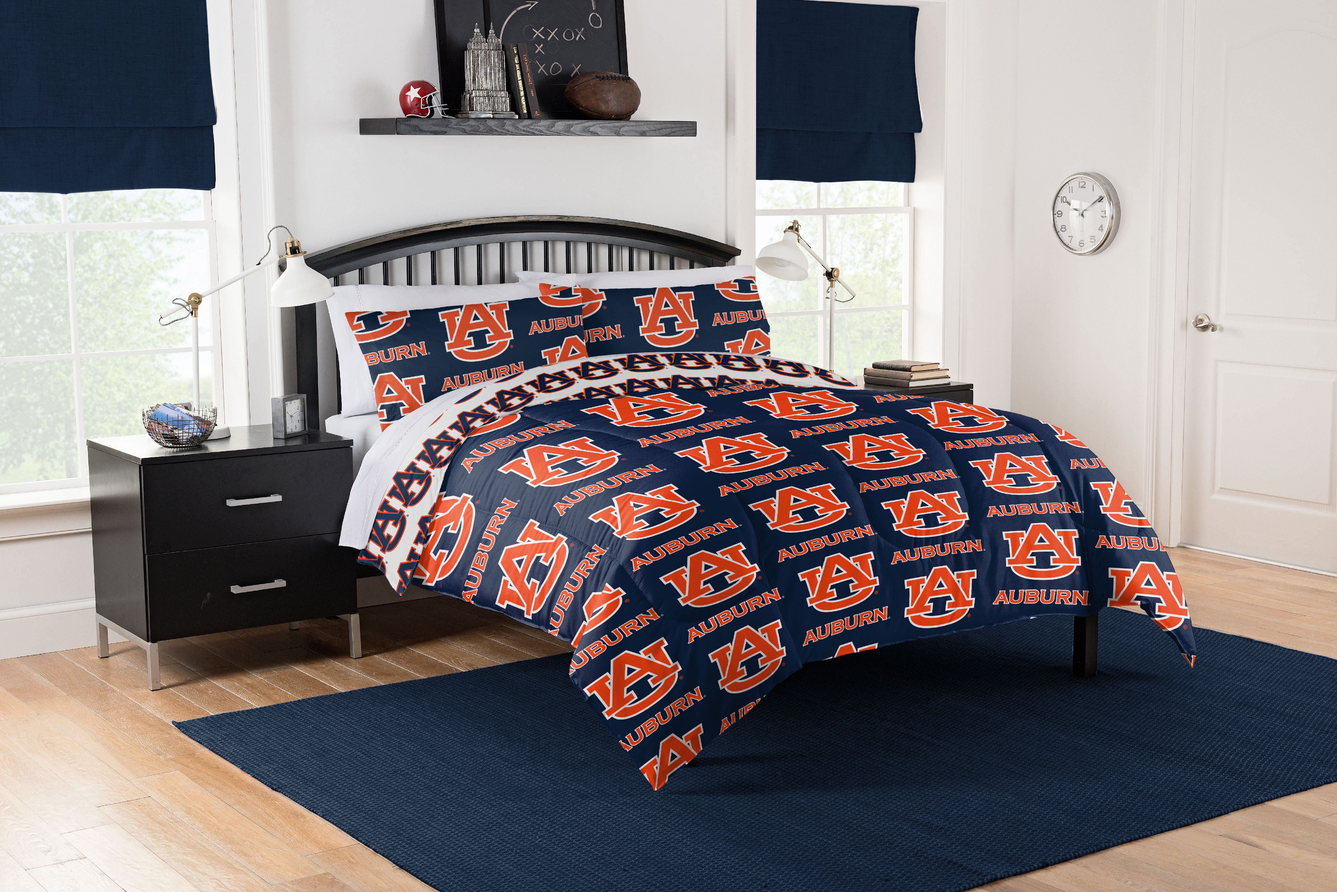 Auburn Bed in a Bag with Team Colored Sheets