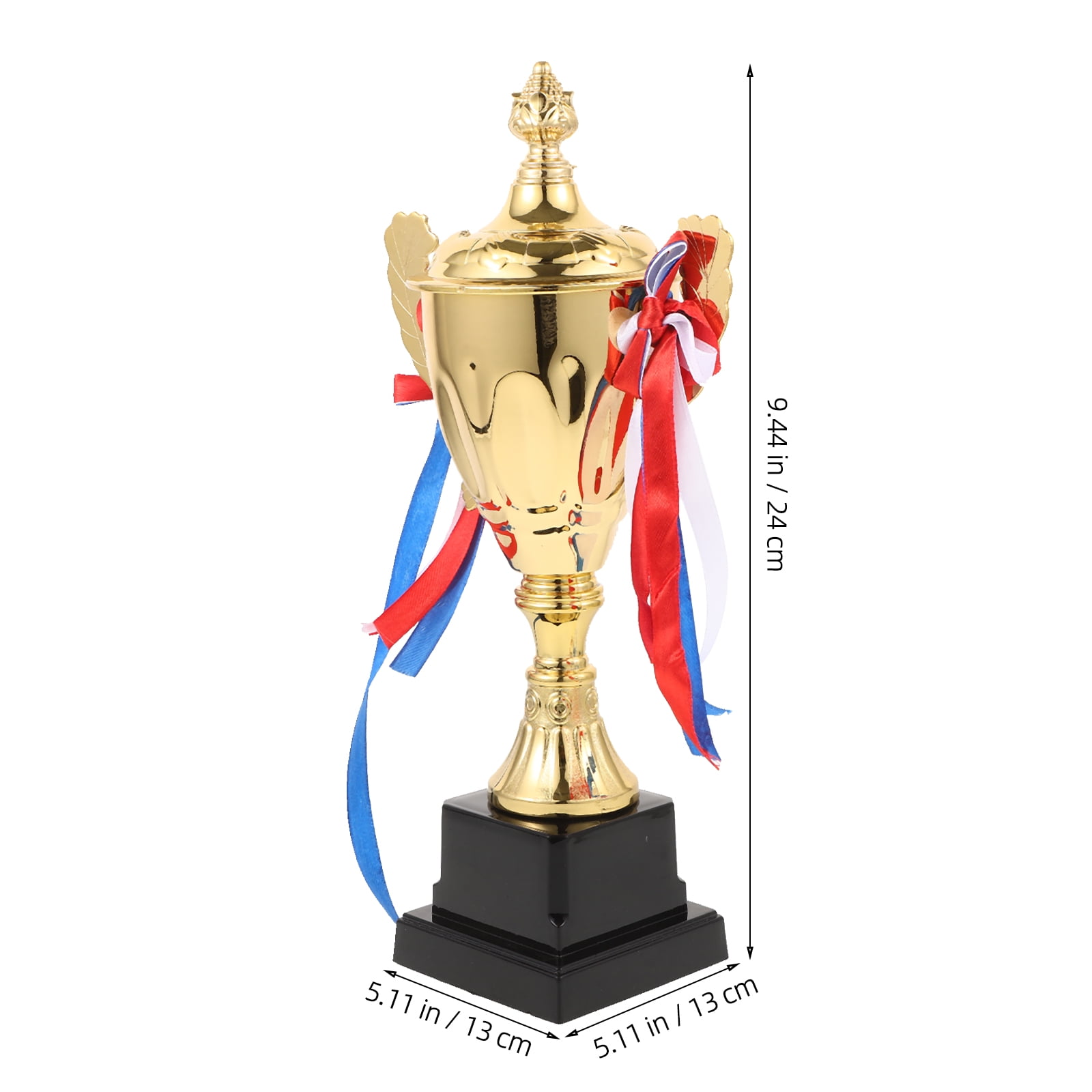 OUNONA Elegant Plastic Trophy Cup Multi-Purpose Award for Winning Prizes and Recognition