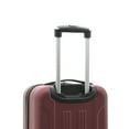 Travelers Club 20" Spinner Rolling Carryon Red