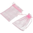 thumbnail image 3 of Sacs en Organza pour Cadeaux de Fête, Lot de 100, Violet, 8*10cm, 3 of 4