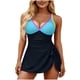 thumbnail image 1 of Trajes de Baño de Bikini de Mujer Moda Casual Cuello en V Bloqueo de la Carne Traje de Baño de Una Pieza sin Espalda Mujeres para las Vacaciones, la Natación, la Piscina, la Playa, 1 of 5