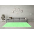 thumbnail image 3 of Ahgly Company Indoor Square Solid Emerald Green Modern Area Rugs, 4' Square, 3 of 4