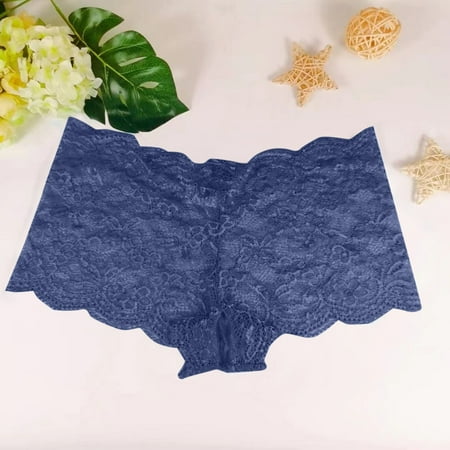 BYHONG Women s Sexy Underwear Sexy Lace Open Panties Multi Color Plus Size Underwear Panties for Women BU1 XXXXL