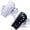 Black and White, variant on 2 Pairs Soccer Shin Guards with Compression Sleeves – Breathable Ultra-Lightweight Protective Pads for Youth, Teens, Boys, Girls, and Adults