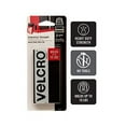 thumbnail image 3 of VELCRO Brand Industrial Strength Fasteners | Stick-On Adhesive | Professional Grade Heavy Duty Strength Holds up to 10 lbs on Smooth Surfaces | Indoor Outdoor Use | 4 x 2 inch Strips, 2 Sets, Black, 3 of 11