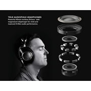 Cleer Audio High-End Audiophile Headphone - Titanium