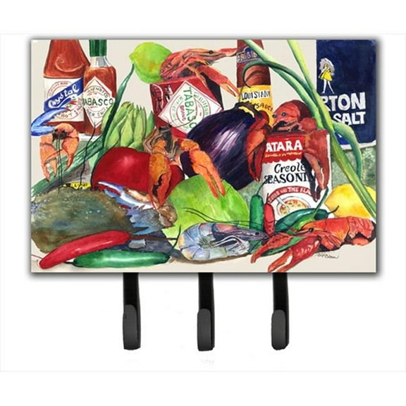 Carolines Treasures Louisana Spices Leash or Key Holder