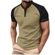 thumbnail image 2 of pstuiky camisetas de hombre, Blusas deportivas informales de verano para hombre, de manga corta, color liso, con cuello en V ropa de hombre m, 2 of 6