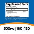 thumbnail image 2 of Suplemento Nutricost Gotu Kola 500 mg 180 cápsulas, 2 of 7