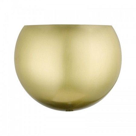 

1 Light Wall Sconce in Transitional Style-7.63 inches Tall and 9.75 inches Wide-Satin Brass Finish Bailey Street Home 218-Bel-4615547