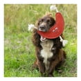 thumbnail image 3 of Benji & Flo Crazy Faces Bounce Back Boomerang Suede Rope Dog Toy, 3 of 3