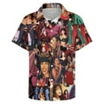 thumbnail image 3 of Selena Quintanilla Mens Hawaiian Shirt Loose Fit Shirts - Short Sleeve And Button Down Hawaiian Shirt for Men with Pocket, 3 of 7