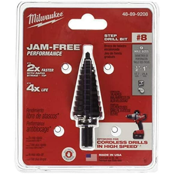 Milwaukee Electric Tool 48-89-9208 2602-22 Cordless Hammer Drill/Driver Kit. 18 V. M18 Red lithium. 1/2" Keyless Chuck