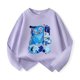 thumbnail image 1 of Camiseta holgada de manga larga con cuello redondo de Demon Hunters KPop para niños, ropa informal para niños de 100 a 160 cm, 1 of 5