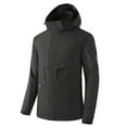 thumbnail image 3 of Babysbule Winter Coats for Women Mountaineering Set, Male And Female Three In One Detachable Fleece Jacket Set, Winter Phantom Black Couple Tops, 3 of 3
