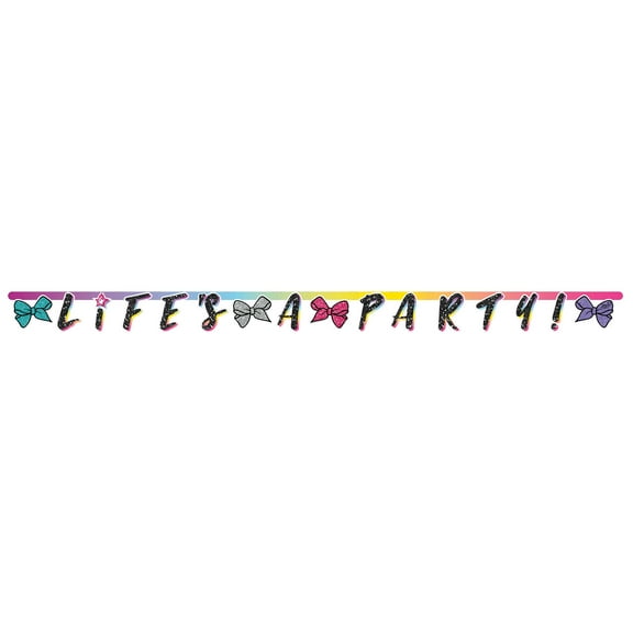 JoJo Siwa Birthday Banner, 6.25ft