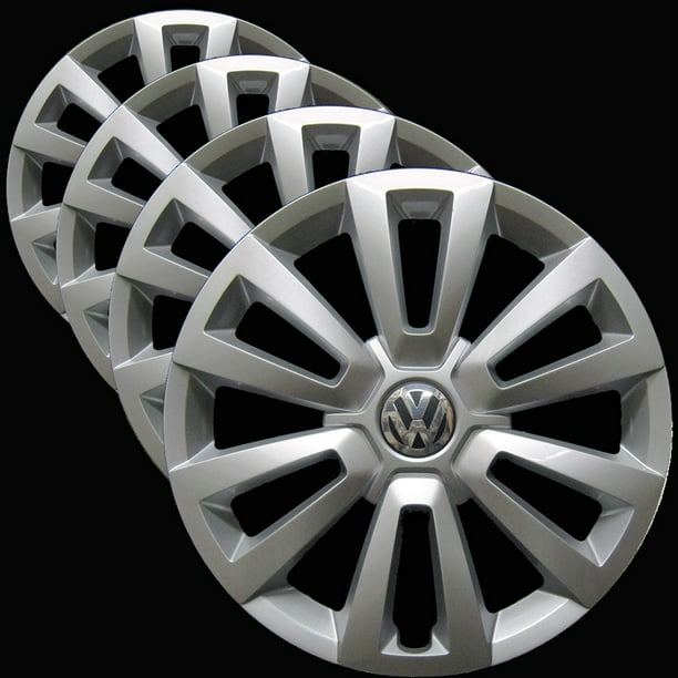 OEM Genuine Volkswagen Wheel Covers Professionally Refinished Like