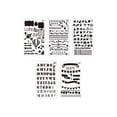 thumbnail image 1 of Tholdsy Plantilla de 5 uds., dibujo hueco en relieve, adornos para álbum de recortes, manualidades, tablero plegable, lavable, reutilizable pinturas, 1 of 6