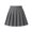 Gray, variant on Kids Elastic Waist Pleated Mini Skirt, Built-in Safety Shorts Flared Tennis Skirt, Soft Lightweight Skort Pink 2-3 Years