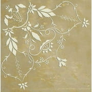 Winterthur Embossed Philadelphia Corner Wall Stencil SKU #W031E by Designer Stencils