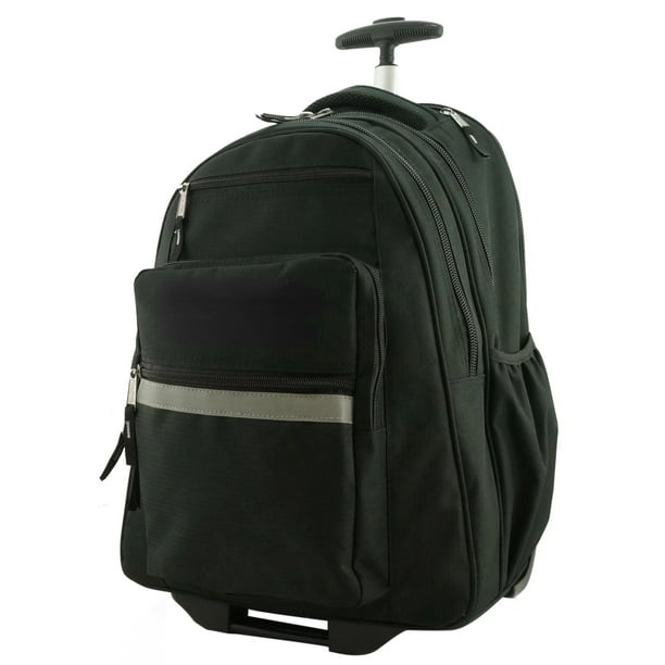 REIBE Heavy Duty Rolling Backpack School Backpack with Wheels and