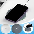 thumbnail image 4 of Chargeur Sans Fil 15 W pour Téléphone Mobile et Bureau, Rond, Charge Rapide Sans Fil, 4 of 4