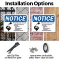 thumbnail image 3 of (2 Pack) Employee Hand Washing OSHA Notice Sign 24 Inch X 18 Inch Plastic Sign, Weather Resistant, UV Protected for Workplace, Business, and Construction Site, Made in the USA, 3 of 8