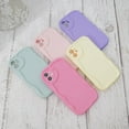 thumbnail image 4 of Compatible with iPhone 11 6.1 inch Cute Kawaii Curly Cream Frame Shape Soft Silicone Shockproof Protective Case Phone Cover for Women Girls Hot Pink, 4 of 16