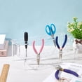 thumbnail image 5 of 1 set 2-Tier Transparent Screwdriver Organizer Holder Rack Hand Tools Storage Stand Risers Clear Finish Product: 30x14x10cm, 5 of 5