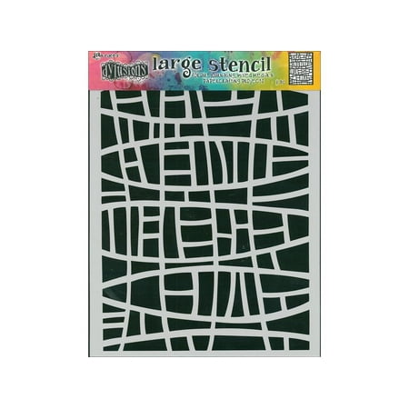 UPC: 0789541055600 | Ranger Dylusions Stencil Lg Stained Glass