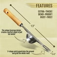 thumbnail image 6 of Betus Manual Hand Weeder - Bend-Proof Leverage Base for Super Easy Weed Removal Garden Weed Puller Tool, 6 of 8