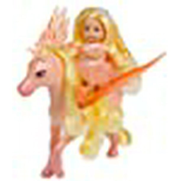 Figurine Barbie Cheval Arc-en-Ciel Pégase – Mattel 2000 (occasion)