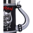 thumbnail image 2 of Nemesis Now Motorhead Tankard Mug 14cm Black, Resin w/Stainless Steel Insert, 2 of 3