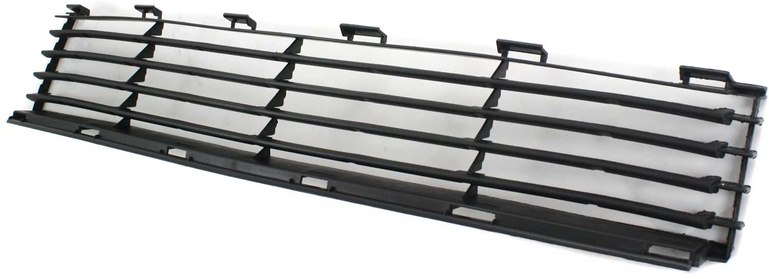 Bumper Grille Compatible With 2004-2009 Toyota Prius Front, Lower Textured Black